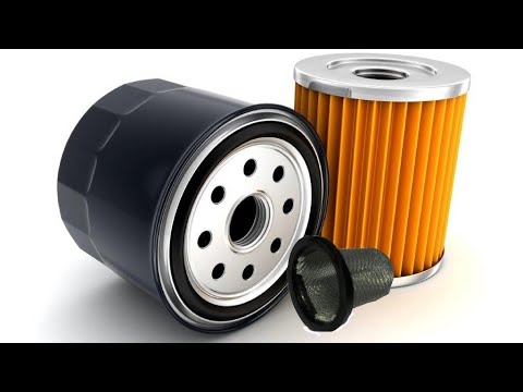 Oil filter manufacturing process.