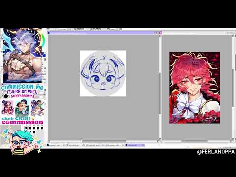 just drawing something, feel free to chat