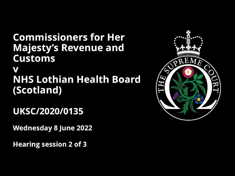 Commissioners for HM Revenue and Customs v NHS Lothian Health Board (Scotland)