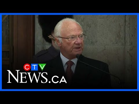 King of Sweden hopes visit strengthens ‘bilateral relationship and friendship’ with Canada