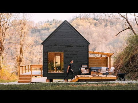 Low Cost Scandinavian Inspired Tiny House Tour!