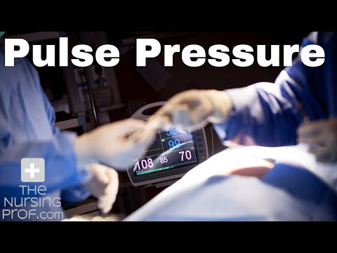 What the Pulse Pressure tells you