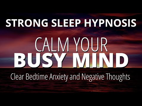 Deep Sleep Hypnosis, Fall Asleep Fast (Strong) | Clear Your Mind At Night