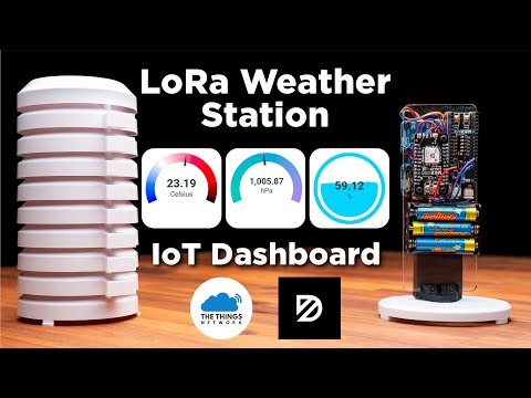 Weatherproof LoRa Environmental Monitor - Makerverse LoRa-E5 and Pico Project - TTN and DataCake