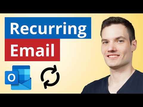 How to Send Recurring Emails in Outlook