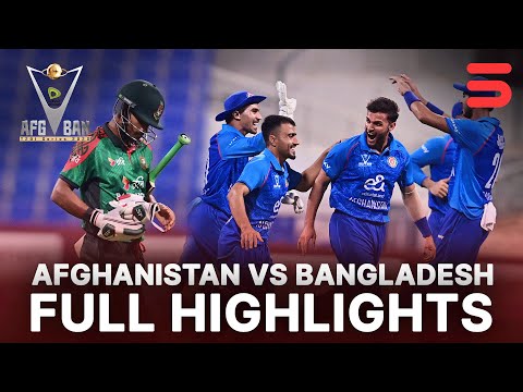 Full Highlights | Afghanistan vs Bangladesh | Match 02 | ODI Series | ACB | 311K