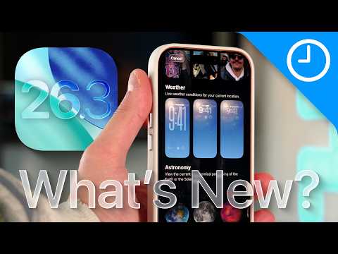 iOS & iPadOS 26.3 RC Is Out — Here’s Everything New