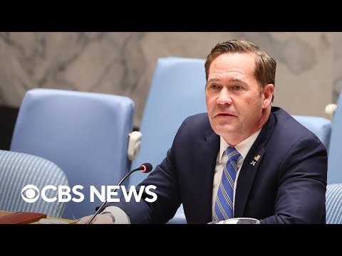 U.N. ambassador Mike Waltz testifies at Senate hearing | full video