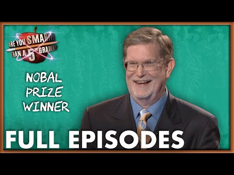 Nobel Prize Winner VS The 5th Grade | Are You Smarter Than A 5th Grader? | Full Episodes | S03E21-22