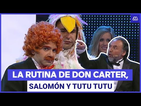 Don Carter, profesor Salomón y Tutu Tutu El TRÍO DE HUMOR que CONQUISTÓ a Coliseo Romano Mega