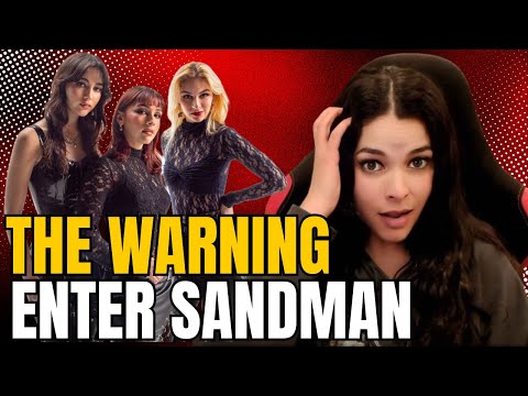 You NEED to see this! AbiGirl's 1st time reaction to "Enter Sandman" cover by The Warning!