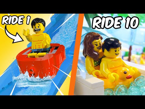 I built a LEGO WATER PARK...