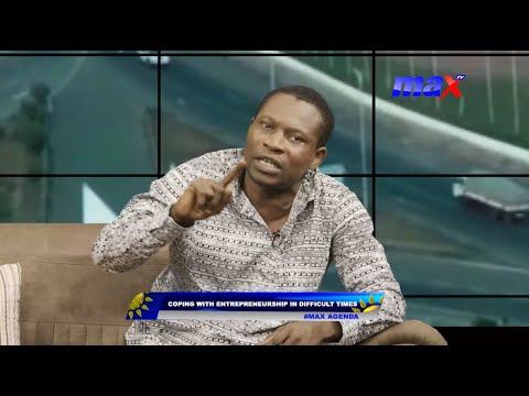 #MaxAgenda: Coping with entrepreneurship in difficult times with Entrepreneur/Author Obeng Darko