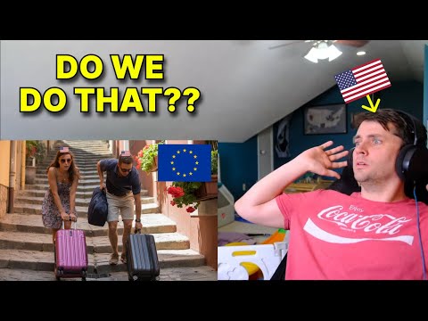 American reacts to 15 things NOT to do in Europe