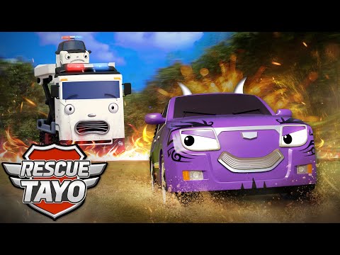Police Car Paul and Liz! A New Villain Has Appeared! l Rescue Car Story l Tayo Rescue Team