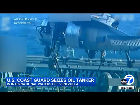 US Coast Guard seizes 2nd oil tanker off coast of Venezuela