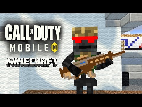 CALL OF DUTY MOBILE CHALLENGE - Minecraft Animation