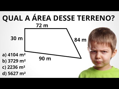 HOW TO CALCULATE THE AREA OF THIS LAND?