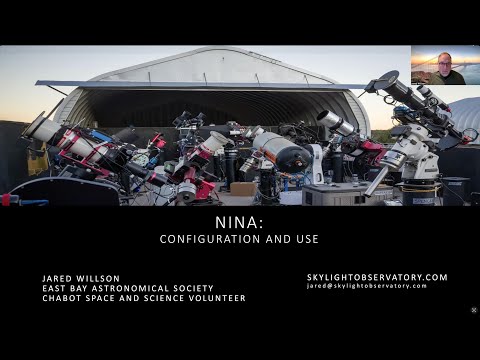 SJAA Imaging SIG 12/16/2025: Jared Willson, How to use NINA to Control Your Equipment