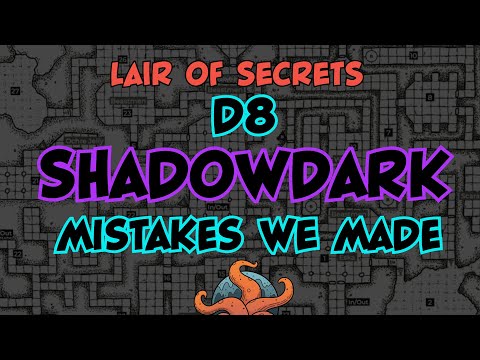 d8 Shadowdark Mistakes We Made (S4E19)