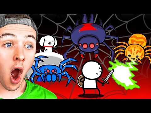 Reacting to FIGHTING the DEADLIEST SPIDERS (DUMB DOGGO)