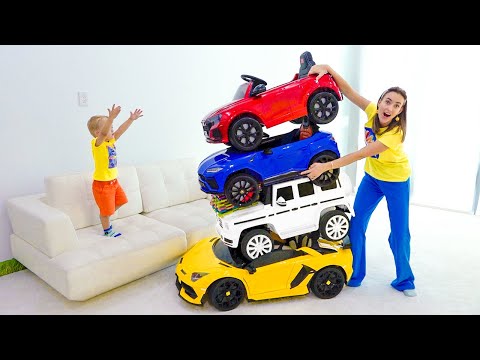 Little driver Chris magic transform kids cars - Funny stories for kids