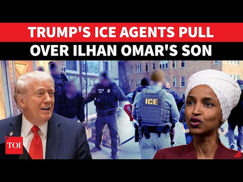 Ilhan Omar Cries RACIAL PROFILING After Trump's ICE Agents Stop Her Son, Demand His Passport