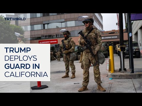 National Guard deployed to quell riots in California