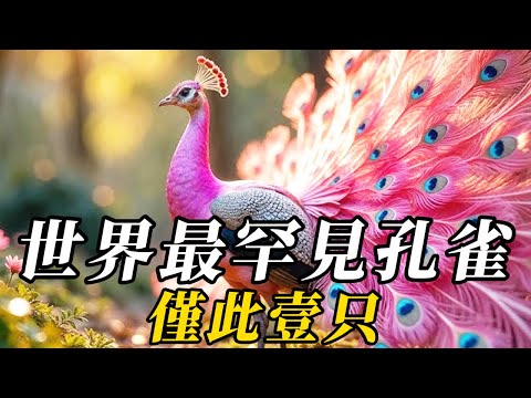 全世界最罕見的10種孔雀，第七名竟頭戴“金冠”！第壹即將滅絕，開屏堪稱仙女下凡！#动物 #animals #知识渊博 #科普 #野生动物 #百科密码