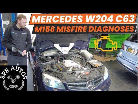 MERCEDES C63 M156 RUNNING ROUGH,CAM ADJUSTER DIAGNOSES & COST, CAM WEAR INSPECTION, COMMON FAULT⚠️