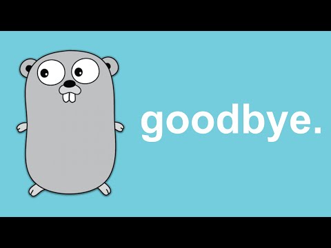 I want to use Go, but I'm not going to.