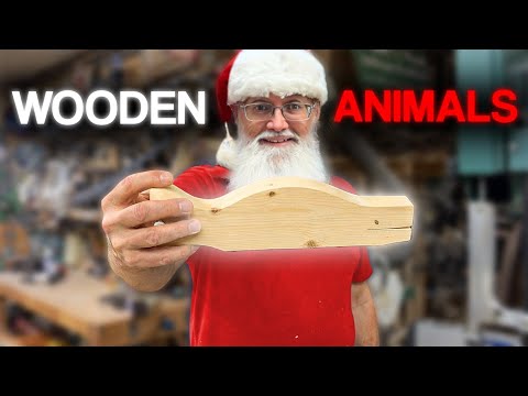 Wally the Whale: Quick 2x4 Toy Build for Kids | Santa’s Workshop