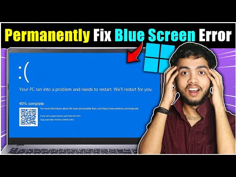 How to Fix YOUR PC RAN INTO A PROBLEM🤯- [2025 Latest🔥] - Fix Blue Screen Issue 💯 Working