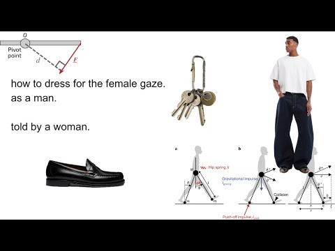 discussing menswear as a woman