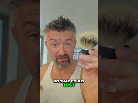 Last Chance: Lucite Deco Brush with Badger Knot! #shorts