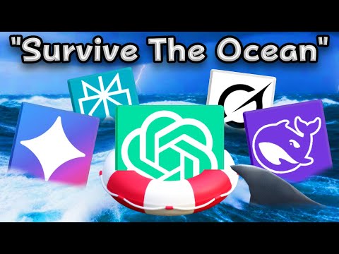 I Trapped 5 Top AIs Out At Sea!