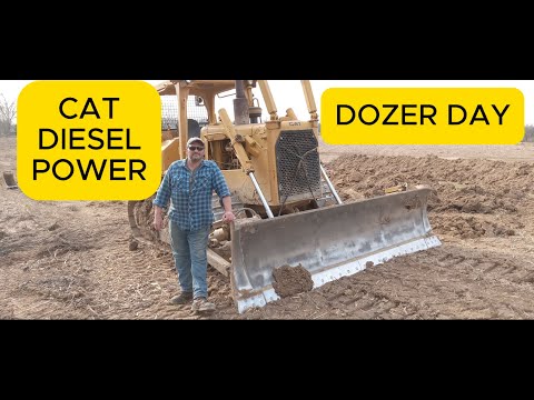 Dozer Day - Seat Time On A CAT D6 Bulldozer