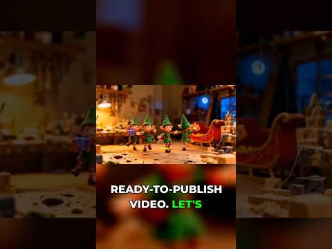 Professional Christmas Videos without the Work #AIVideo #Shorts