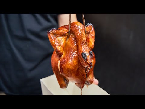 Crispy Roasted chicken, Juicy and crispy『4K』| Taiwanese Street Food