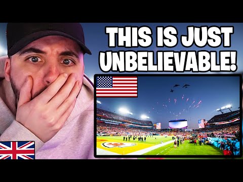 Brit Reacts to The 10 best American Football Flyovers of ALL TIME!