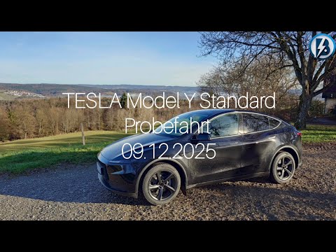 TESLA Model Y Standard - Probefahrt