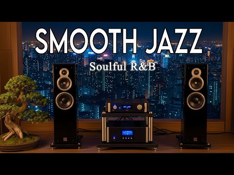 Late-Night Urban Soul Lounge 🌙🎧 90s Smooth R&B Jazz for Deep Focus & City Stillness
