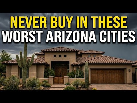 10 WORST Arizona Cities to Buy a Home Right Now in 2025