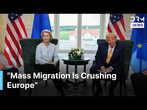 Trump and EU President von der Leyen Clash Over Migration—Then He Rants on Windmills | AC1G