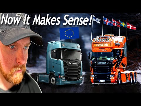 American Reacts to Why Nordic Trucks Are Different Than The Rest..