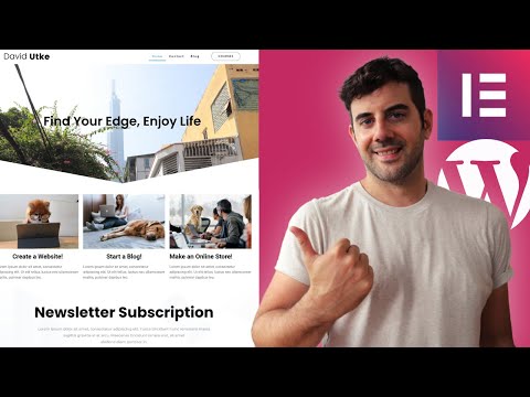 Make a Website with Elementor and the Hello Theme! (Free Version)