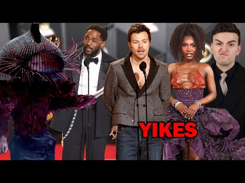 2026 GRAMMYS FASHION ROAST (what happened harry??)