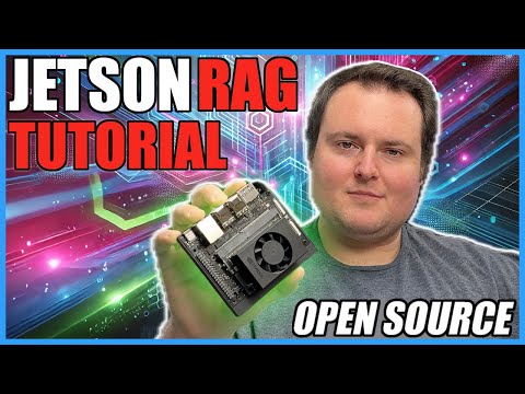 RAG On The NVIDIA Jetson Orin Nano Super (Setup & Tutorial)