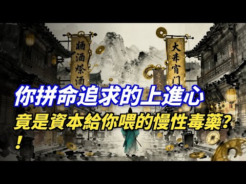 莊子：停止你的“上進心”！那是資本給你的洗腦毒藥，真正的“天道”從不獎勵勤奮 #莊子 #反內耗 #躺平 #智慧