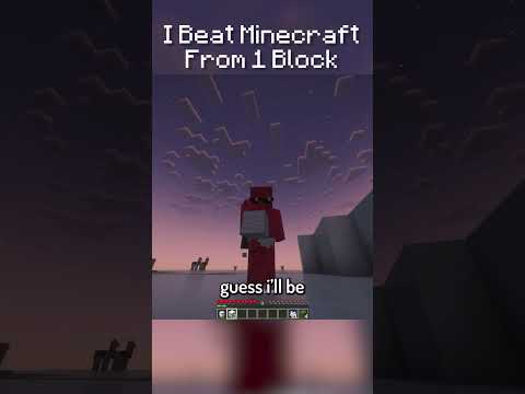 Part 16. I Beat Minecraft From 1 Block
